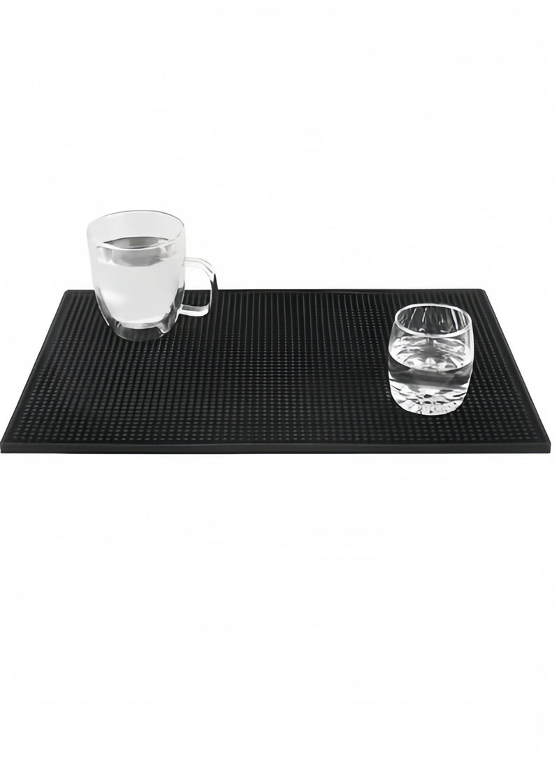 Bar Mats 18"x12" PVC Bar Service Mat Heavy Duty Non-Slip Bar Service Mat for Coffee & Bar & Restaurants & Home & Countertop & Table Top - Image 2