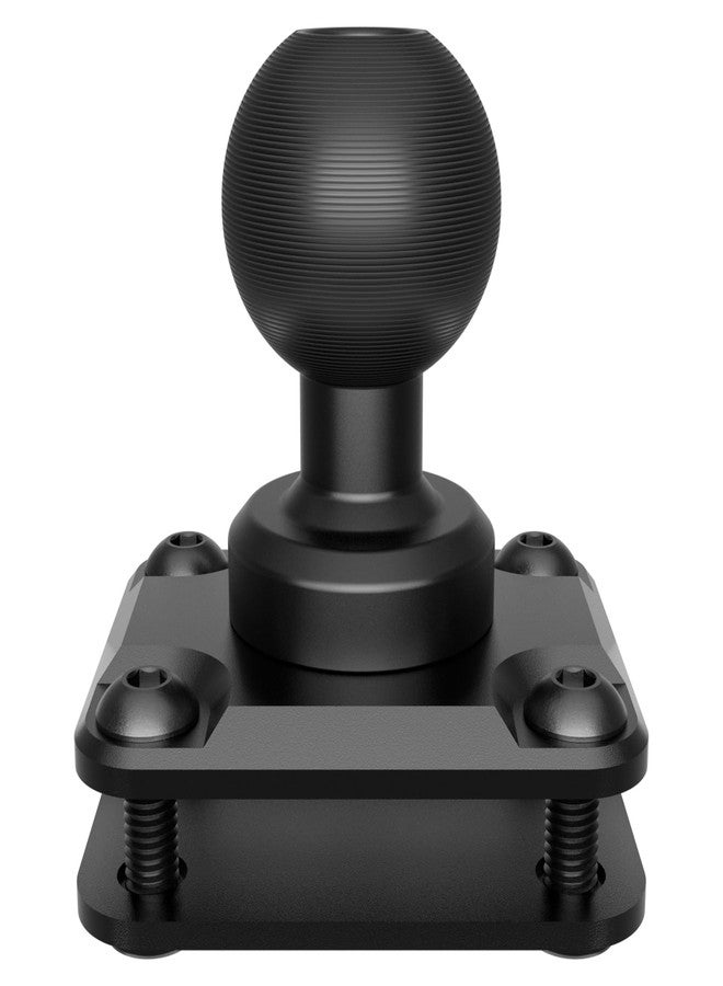 Tackform AMPS Mount - 25.4mm/1”/B-Sized System Compatible | CNC 6061-T6 Aluminum Ball | 4-Hole Drill Base | Mount Direct to Dash, AMPS, or Grid Style Brackets | Includes Hardware Kit | - Image 1