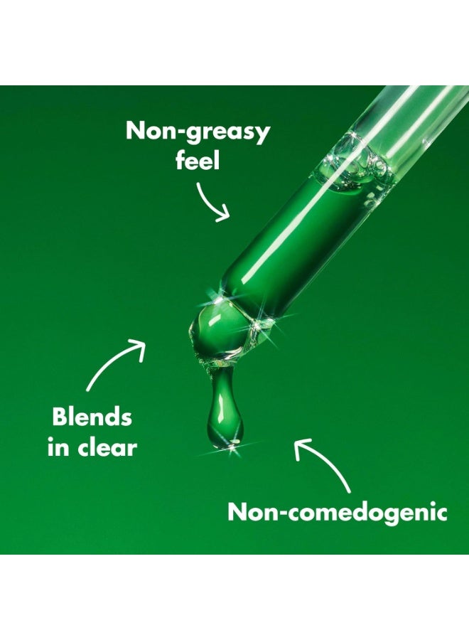 إلف زيت الوجه e.l.f. SKIN PLZ Clarify: زيت للوجه مخصص لعلاج حب الشباب والوقاية منه، يساعد على تهدئة الاحمرار، مُصاغ بحمض الساليسيليك، نباتي ولم يُجرب على الحيوانات. - Image 2