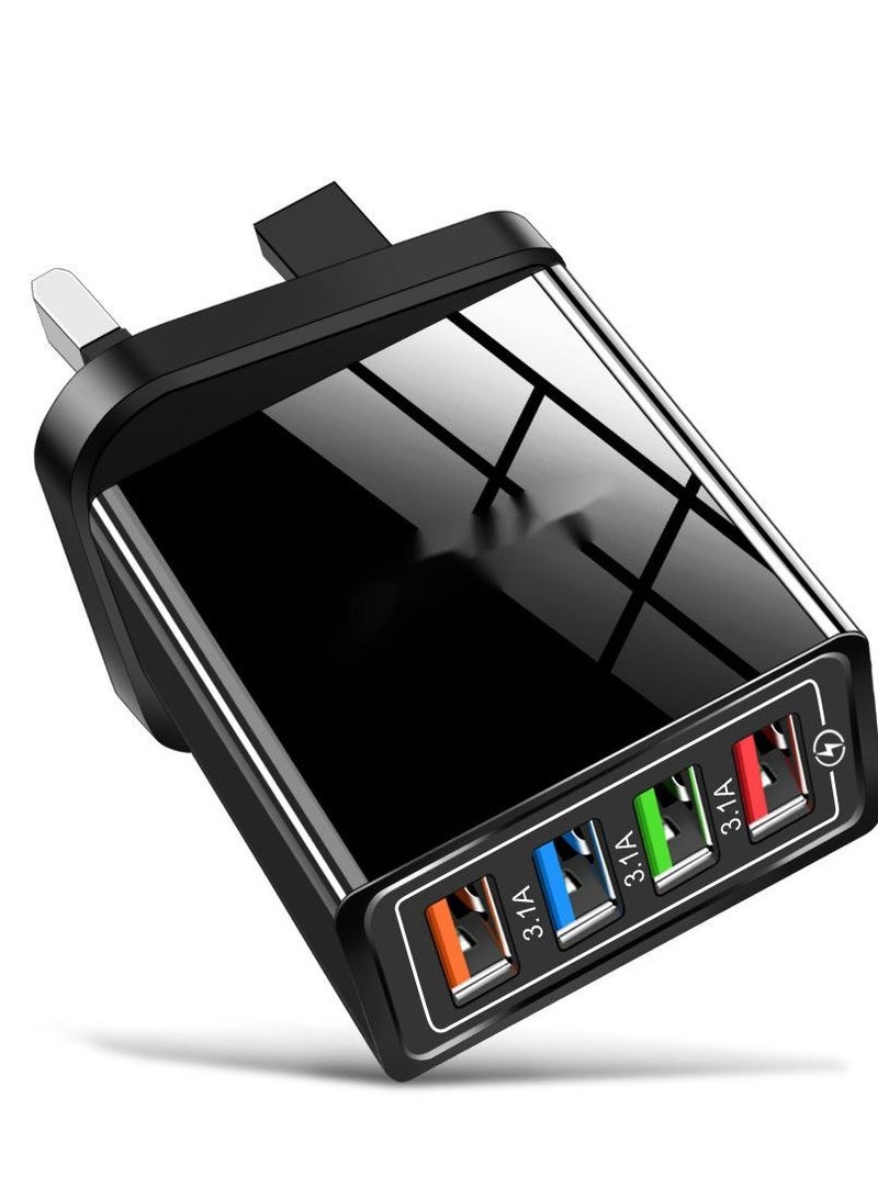عام 4 منافذ (USB) شاحن هاتف محمول