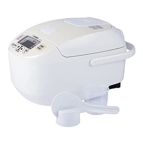 Zojirushi زوجيروشي NLDCC10CP طباخ أرز ميكوم ومُدفئ 55 كوب بلون اللؤلؤ البيج - Image 3