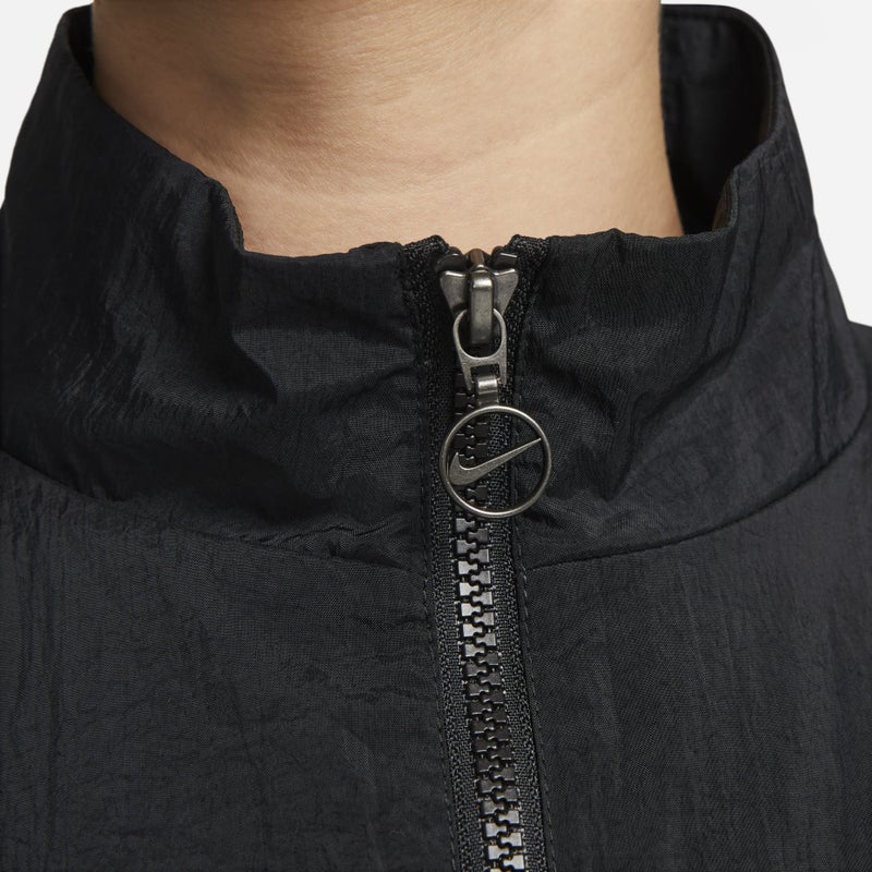 Nike (WMNS) Nike Sportswear Essential Woven Jacket 'Black' - Image 4
