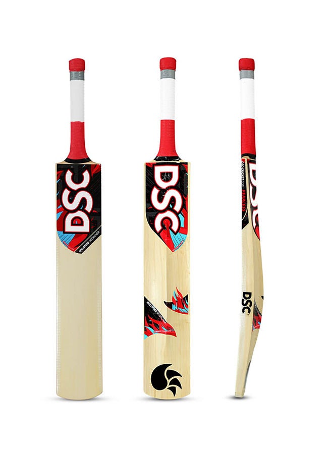 DSC Wildfire Scorcher Kashmir Willow Cricket Bat ( Size: Short Handle, Ball_ type : Tennis Ball, Playing Style : All-Round ) - Image 5