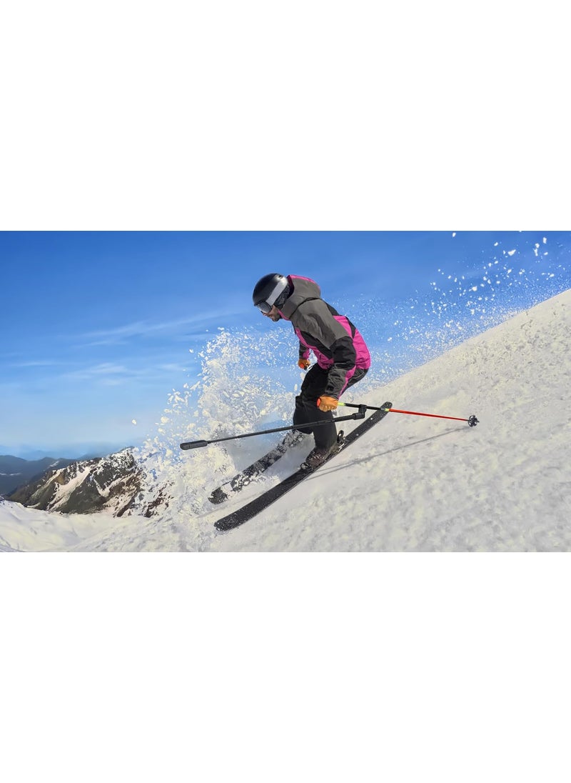 Insta360 Insta360 X4 Skiing Bundle  Waterproof 360 Action Camera with 12 48MP Sensors 8K 360 HDR Video Bundle Includes Ski Pole Mount Invisible Selfie Stick Lens Cap 256GB  - Image 2