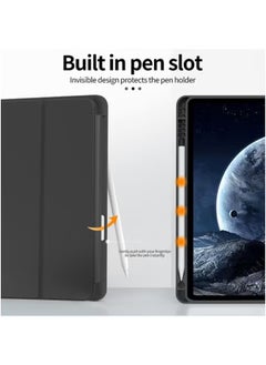 LCYLJGY Case for iPad Air 6th 11-Inch M2 (2024), iPad Air 5/4 (2022/2020 5th/4th Generation 10.9-Inch) with Pencil Holder, Slim Tablet Cover with Soft TPU Back, Auto Wake/Sleep  - Image 4