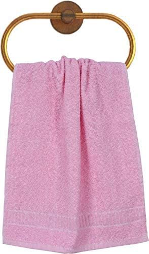 HSR Collection Premium Cotton Hand Towel Set of 6 Piece- 120 GSM, Multicolor - Image 5