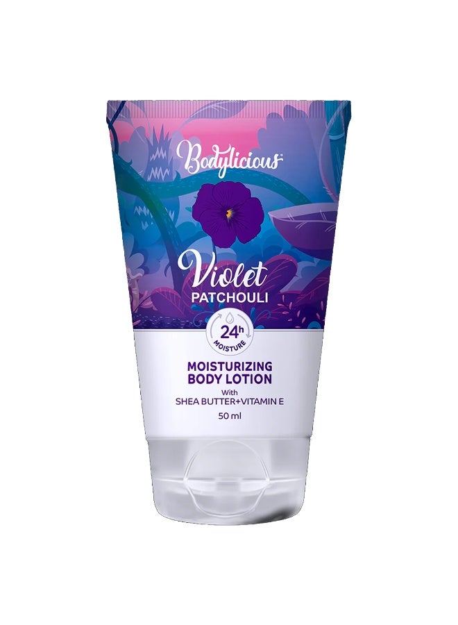 بودي ليشاس لوشن الجسم برائحة الباتشولي البنفسجي - 50 مل - Image 1