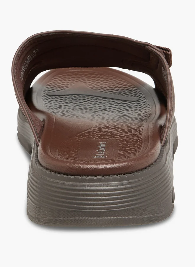 Le Confort Brown Men Slip-On Comfort Sandals for Men | Best Price UAE