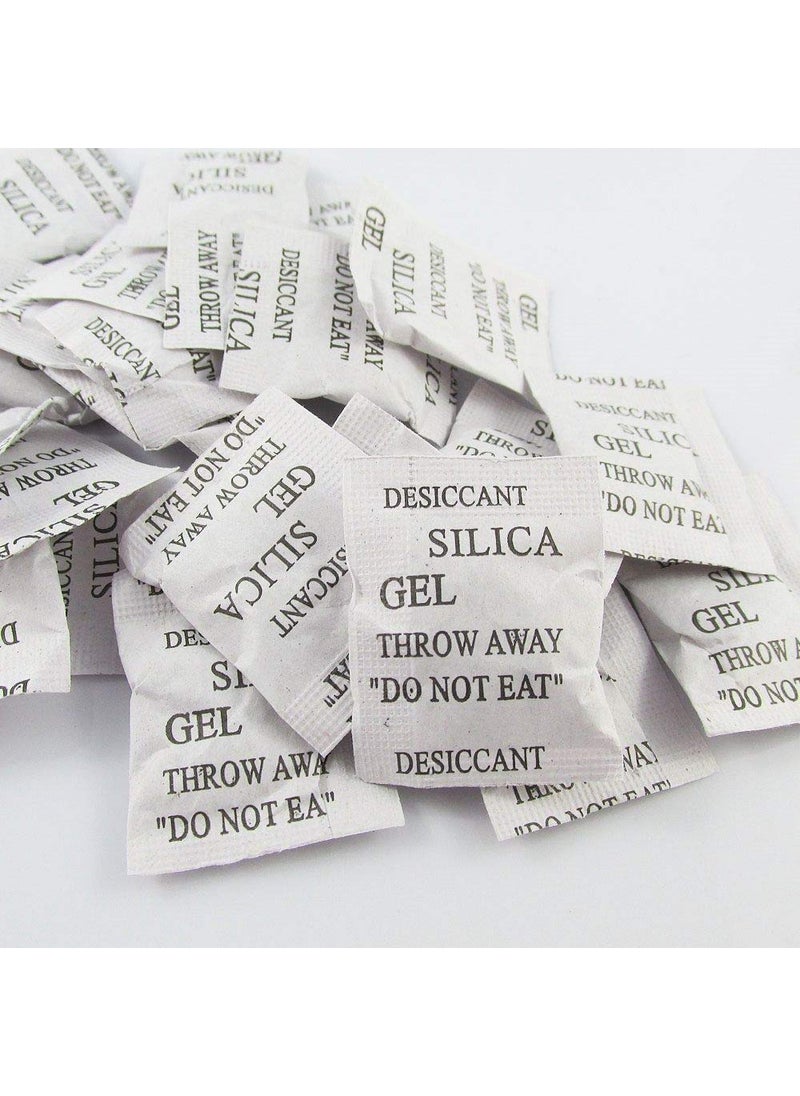 Elysian Elysian Silica Gel Pouch Moisture Absorber For Wardrobe Storage Compartment Kitchen Cabinets Almirah Shoe Rack Bathroom Uses Gel Desiccant Packs Of 1 KgEach Pouch 10 Gram  - Image 1
