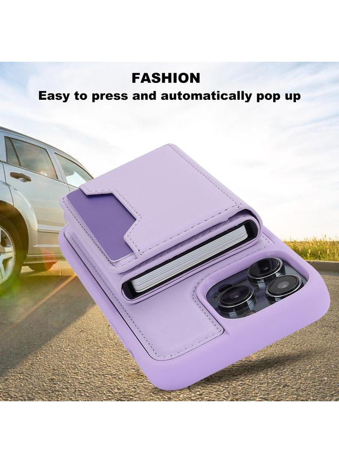 Zaboon Case For iPhone 13 Pro Max RFID Anti-theft Detachable Card Bag Leather Phone Case - Image 5