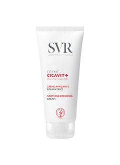 SVR Cicavit+ Cream Body And Face Skin Cream To Reduce The Appearance Of Burns Cuts Scars Protects Soothe Intensely Nourish To Relieve Irritation And Damages Due To Dryness 3.3 Fl.Oz.  - Image 1