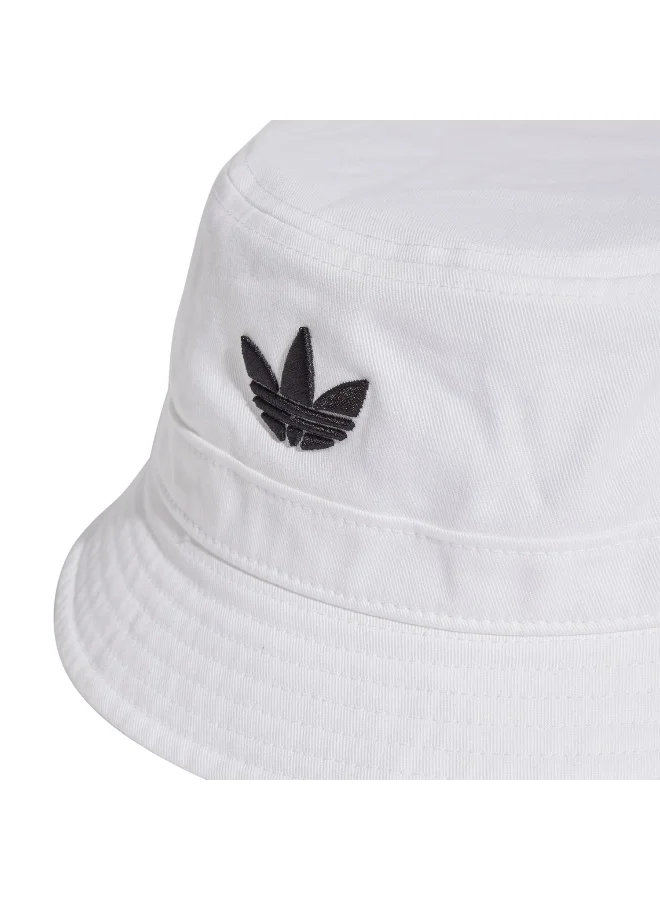 Adidas Adidas Adicolor Bucket U White Originals Headwear For Unisex