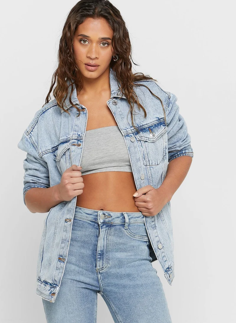 NEW LOOK Pocket Detail Denim Jacket