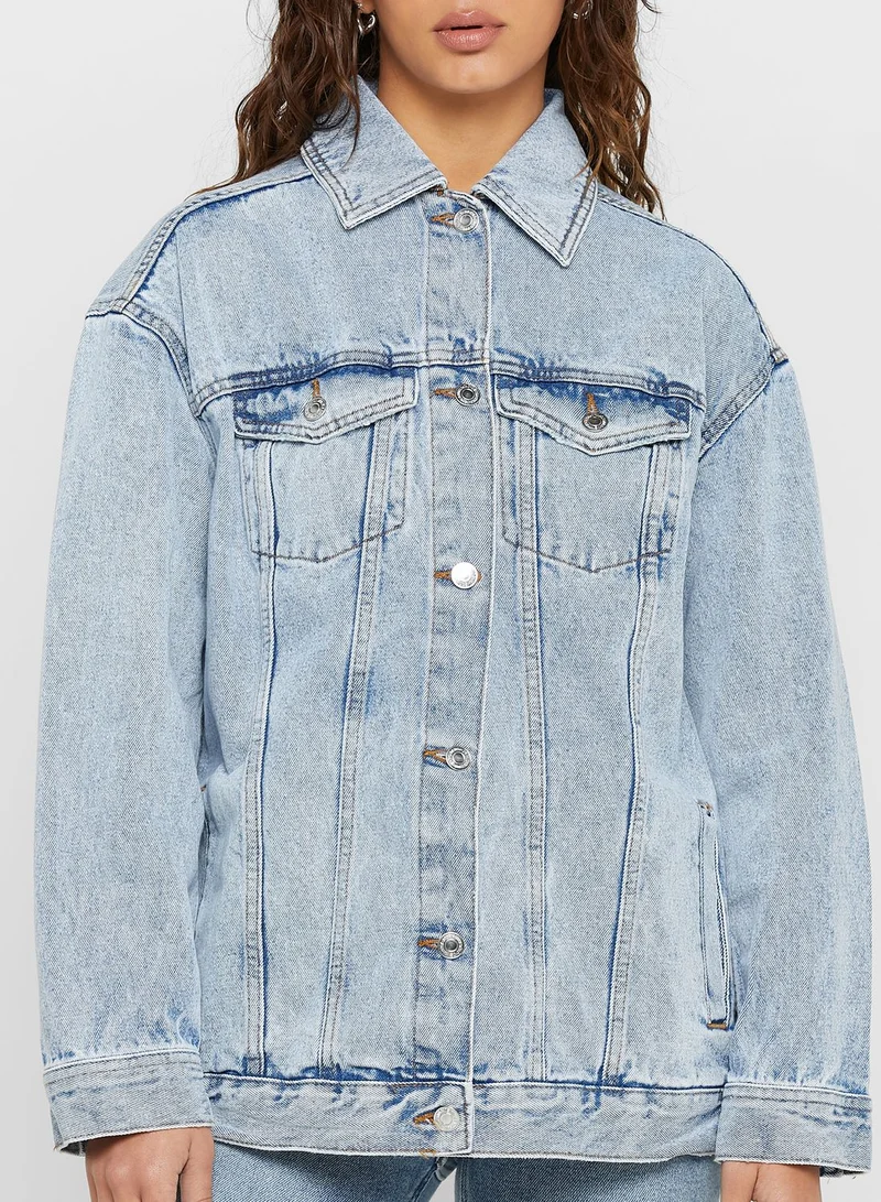 NEW LOOK Pocket Detail Denim Jacket