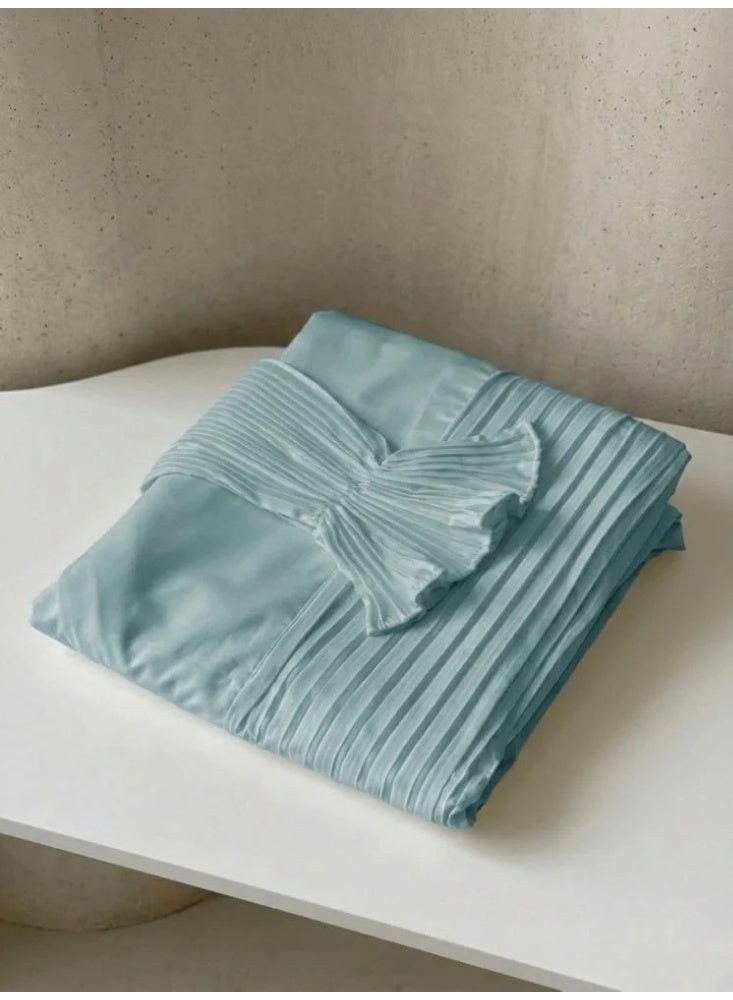 Women's prayer sheet, wide and comfortable, pleated, beautifully pleated, soft and luxurious fabric with a pleat system - long and wide.