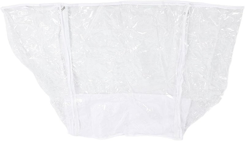 Transparent Foldable PVC Sheet Pan Rack Cover, Clear Bread Rack Cover for Home Kitchen Restaurant, Durable Foodservice Pan Rack Cover with Reinforced Seams, Easy to Clean and Store (10 Tier) - Image 1