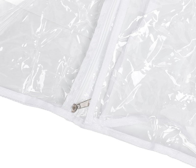 Transparent Foldable PVC Sheet Pan Rack Cover, Clear Bread Rack Cover for Home Kitchen Restaurant, Durable Foodservice Pan Rack Cover with Reinforced Seams, Easy to Clean and Store (10 Tier) - Image 4