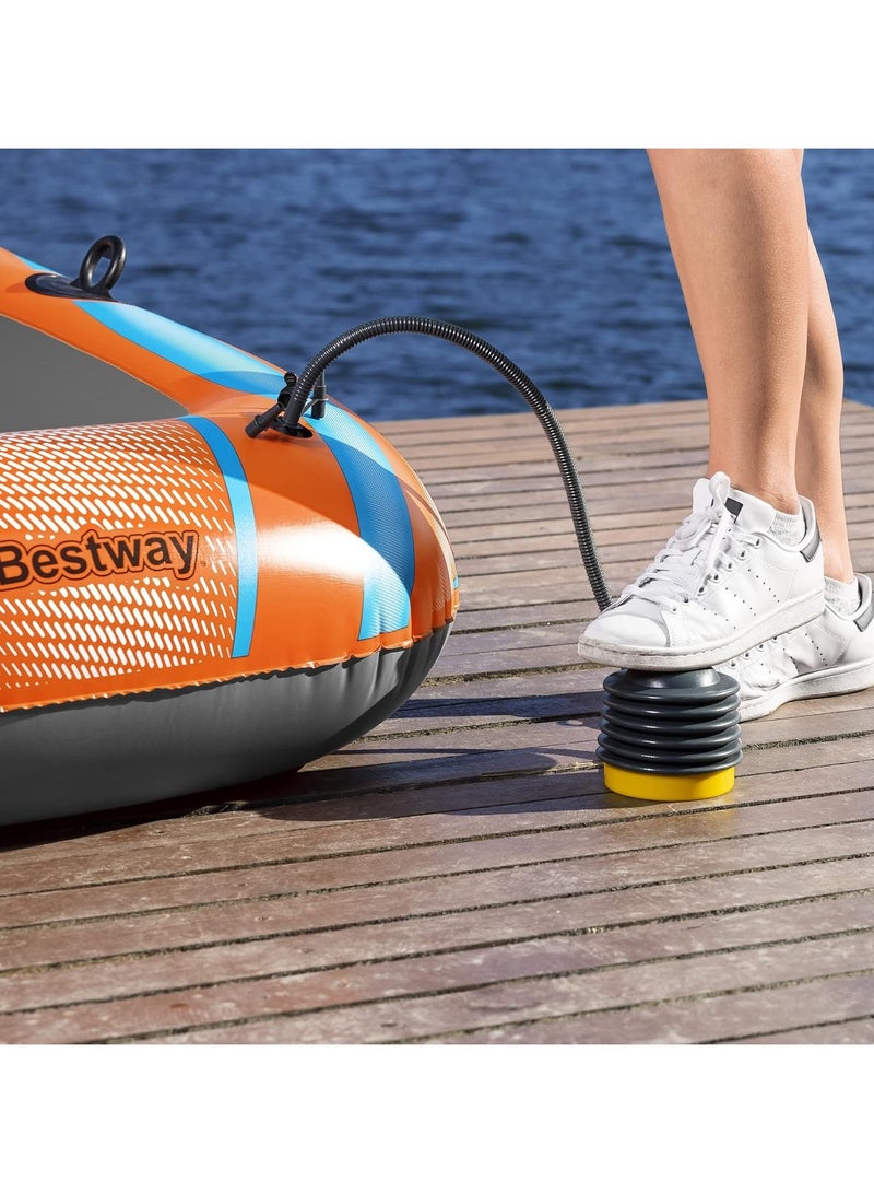 بست واي قارب مطاطي كوندور 2000 لشخصين مع أرضية مبطنة وحبل أمامي – 195×116 سم – من Bestway - Image 3
