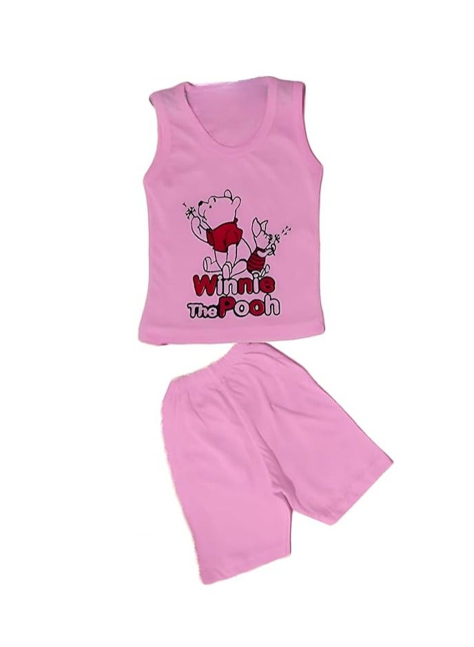 2 Piece Toddler Baby Set - Multicolor Summer Cotton Clothes for Kids - Unique Print and Soft Material for Your Baby - Image 1