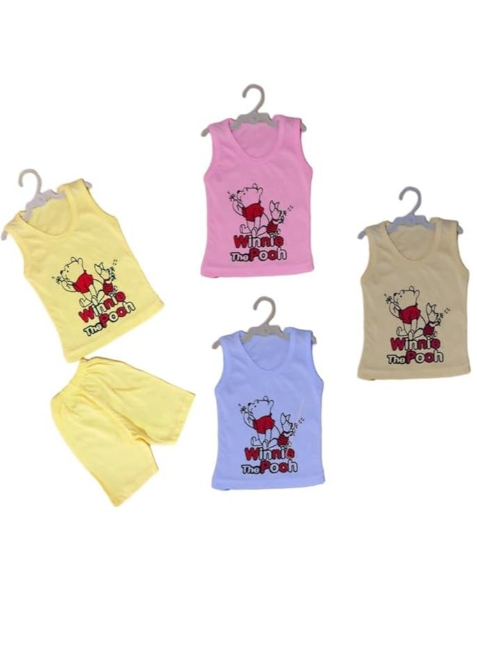 2 Piece Toddler Baby Set - Multicolor Summer Cotton Clothes for Kids - Unique Print and Soft Material for Your Baby - Image 2