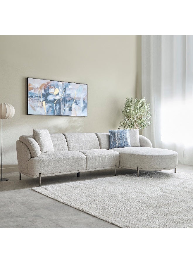Home Box Palma 4-Seater Right Corner Sofa with 3 Cushions  - Image 2