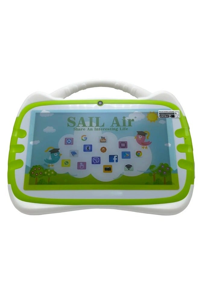 Android Kids Tablet Bluetooth WiFi Parental Control GMS Shockproof Case multiple Pre-Installed apps