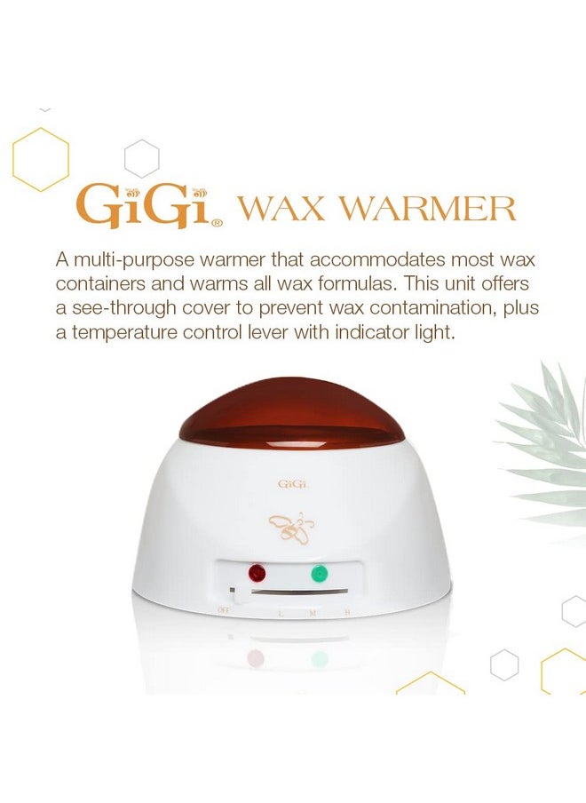 GiGi - GiGi Multi-Purpose Hair Removal Wax Warmer, Multi-Formula Warmer with Adjustable Temperature Control, 14 oz. - Image 1