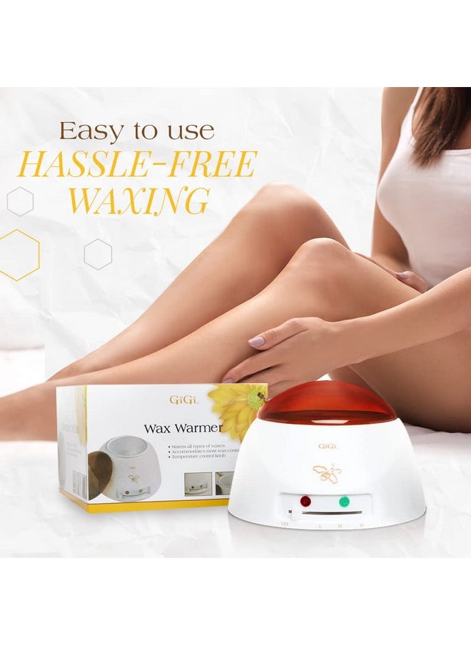 GiGi - GiGi Multi-Purpose Hair Removal Wax Warmer, Multi-Formula Warmer with Adjustable Temperature Control, 14 oz. - Image 1