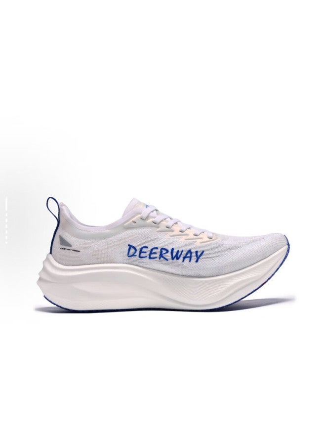 Deerway Gale 1.0 Full Carbon Plate Men's Running Shoes Women's Durable Shock Absorption Autumn Winter Racing Hiking Marathon Fitness Test - Image 2