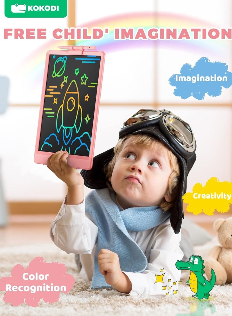 general LCD Writing Tablet, 10 Inch Colorful Toddler Doodle Board Drawing Tablet, Erasable Reusable Electronic Drawing Pads, Educational and Learning Toy for 3-6 Years Old Boy and Girls - Image 2