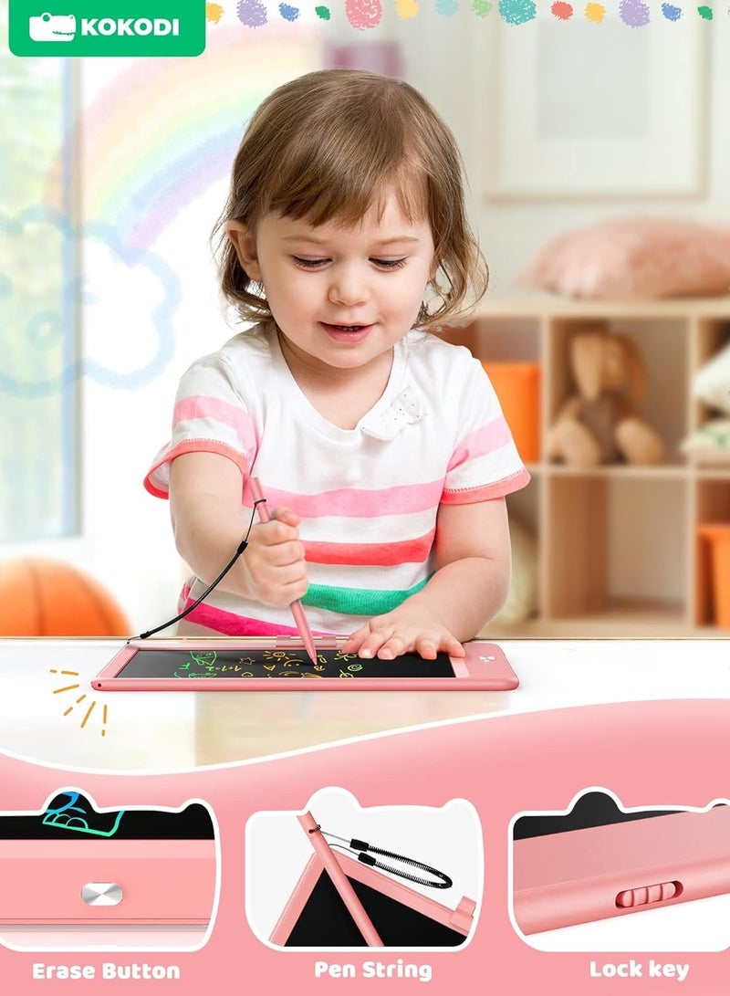 general LCD Writing Tablet, 10 Inch Colorful Toddler Doodle Board Drawing Tablet, Erasable Reusable Electronic Drawing Pads, Educational and Learning Toy for 3-6 Years Old Boy and Girls - Image 3