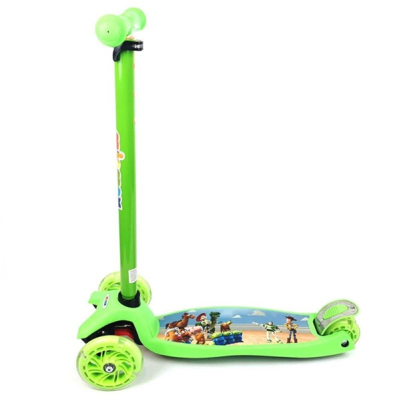 Buzz The Light Year Foldable Scooter for Kids - Green - 147 - Image 2