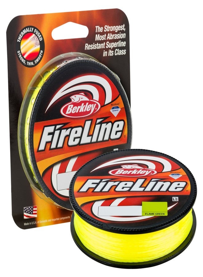 Berkley Fireline Superline Fishing Line, Flame Green, 4lb - 300yd - Image 2
