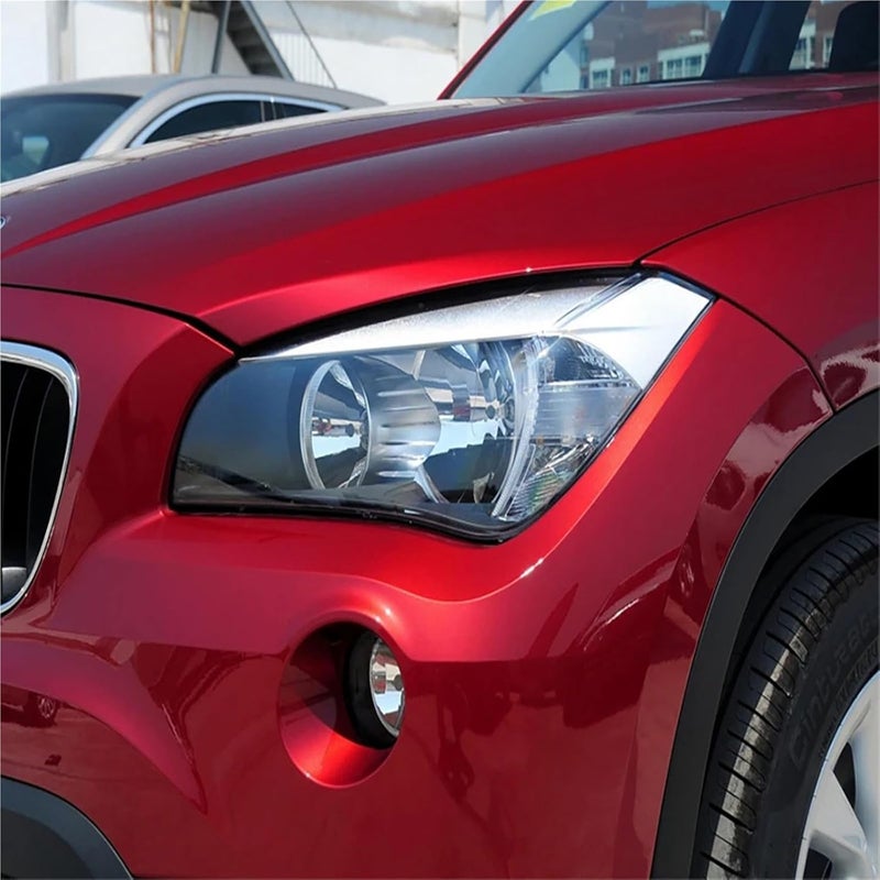 For BMW X1 E84 2010-2015 Front Headlamp Cover Transparent Lampshade Plexiglass Replace Original Lens(A Piar) - Image 5