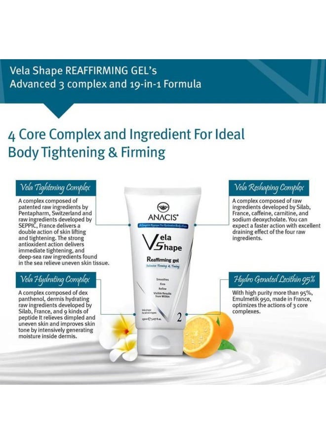 Anacis Cellulite Cream Treatment Reaffirming Complex Gel for Skin Firm Refine Body Shaping. 5.07 Oz - Image 3