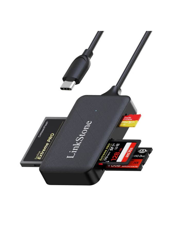 Linkstone Type-c/usb Multi-in Otg Mobile Phone Card Reader, High-speed, Supports Sd/tf/cf/ms Cards, Sony Digital Camera Camcorder Memory Stick, Psx Game Console - Image 4