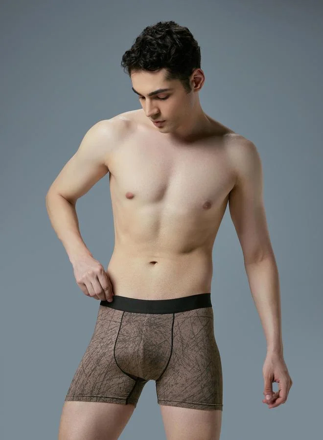 Technosport Technosport Printed 4-Way Stretch Trunks