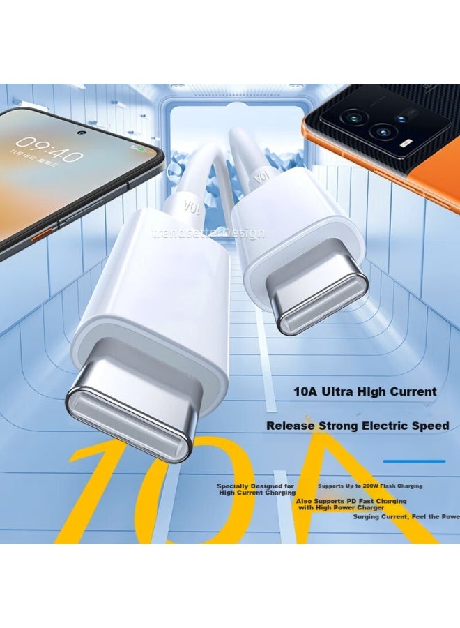 Win Potential Yingqian 120W Fast Charging Data Cable For Iqoo, 2M Length, Compatible With Neo 10/9S Pro+/Neo 9S Pro/Neo 9/Neo 8/Z8 Phones, Pd Flash Charging Cable - Image 3