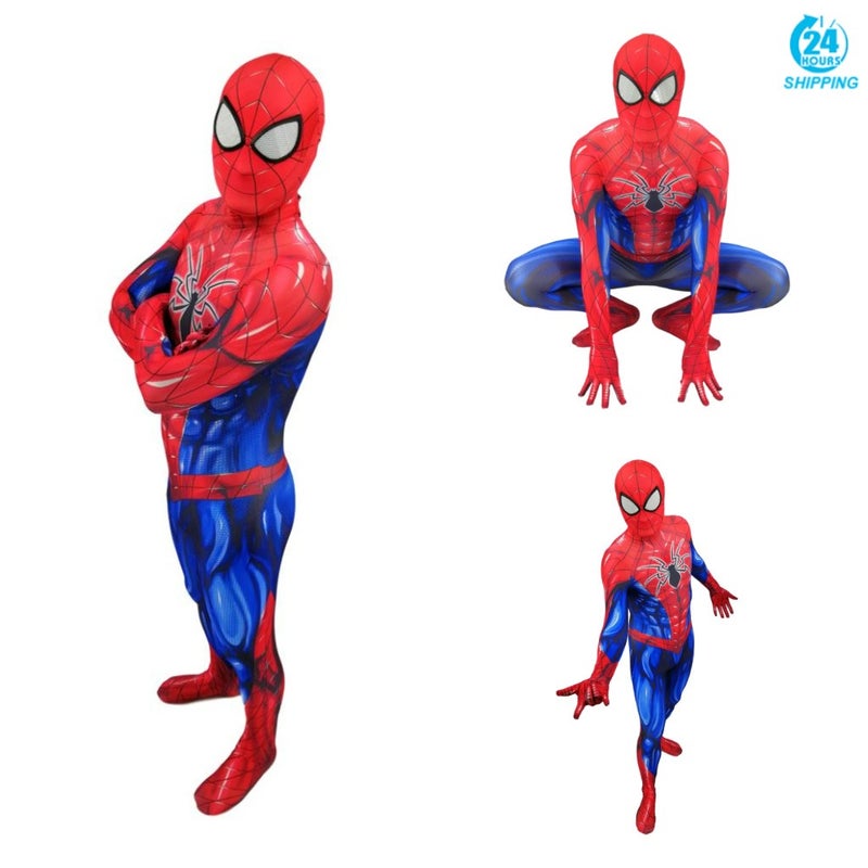 Spider-Man Hero's Journey 3D Printed Bodysuit for Halloween Cosplay
