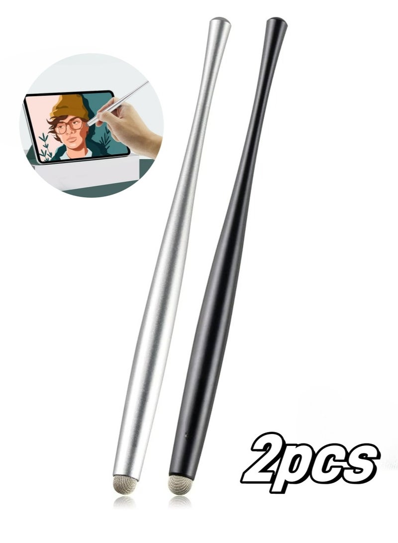 2pcs Stylus Pen Combo Universal Capacitive Touch Screen for Tablet iPad, iPhone and More Android Phones - Image 1