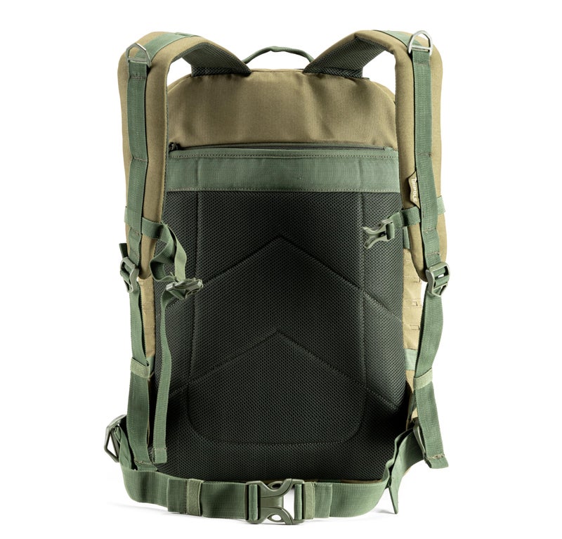 Tripole Force Plus Tactical Army 50 Litre Bag & Backpack with Laser-cut MOLLE (50 Litres Olive Green) - Image 2