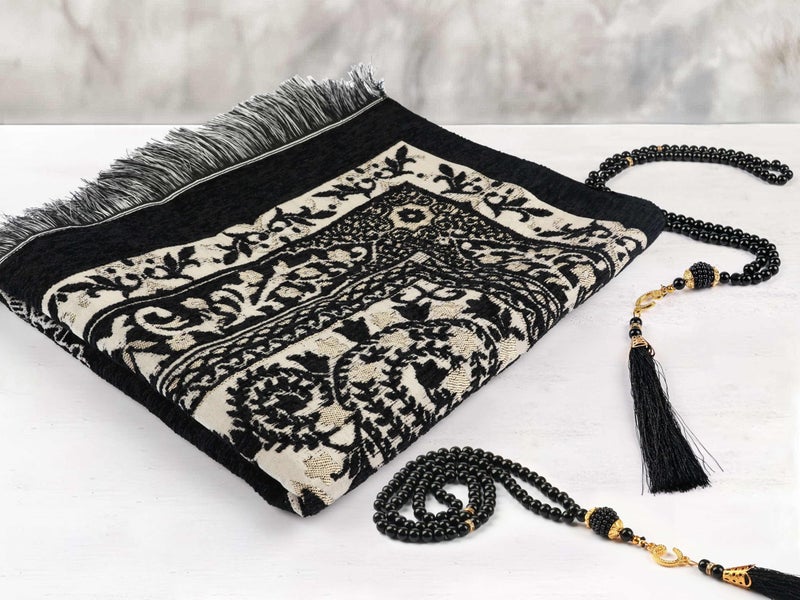 OLEEK Muslim Prayer Rug - Islamic Prayer mat - Prayer matt Islam - Islamic Gifts - - Ramadan Decorations for Home 2026 - Praying mat - Muslim Gifts - Islam Men - Islamic Prayer Rugs - Ø³Ø¬Ø§Ø¯Ø© ØµÙ„Ø§Ø© - Image 5