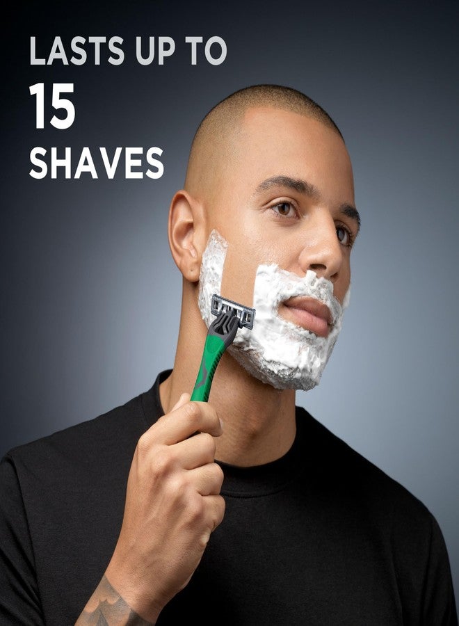 Wilkinson Sword Quattro Titanium Sensitive Men's Disposables Razors x 3 - Image 4