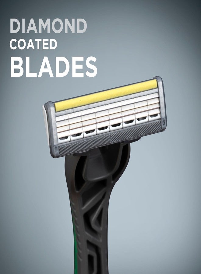 Wilkinson Sword Quattro Titanium Sensitive Men's Disposables Razors x 3 - Image 5