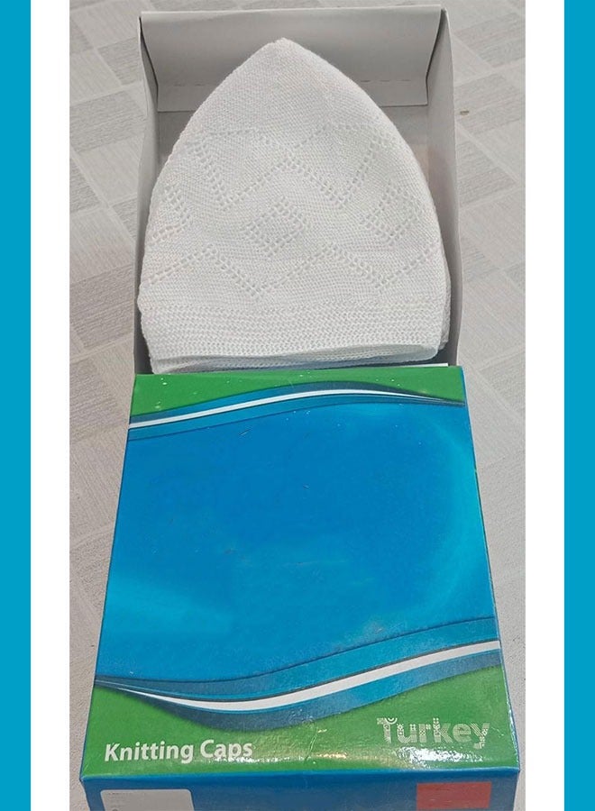Mudassar Ali Goods Wholesalers L.L.C Turkey Style Caps – Islamic Prayer Caps in Mixed Colors | 12 Pieces Per Box - Image 2