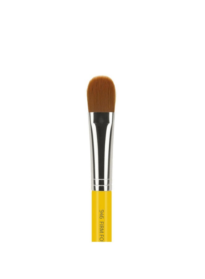 Bdellium Tools Professional Makeup Brush Studio Series 946 Firm Foundation With Soft Synthetic Fibers For Blending And Contouring (Yellow 1Pc) - Image 2