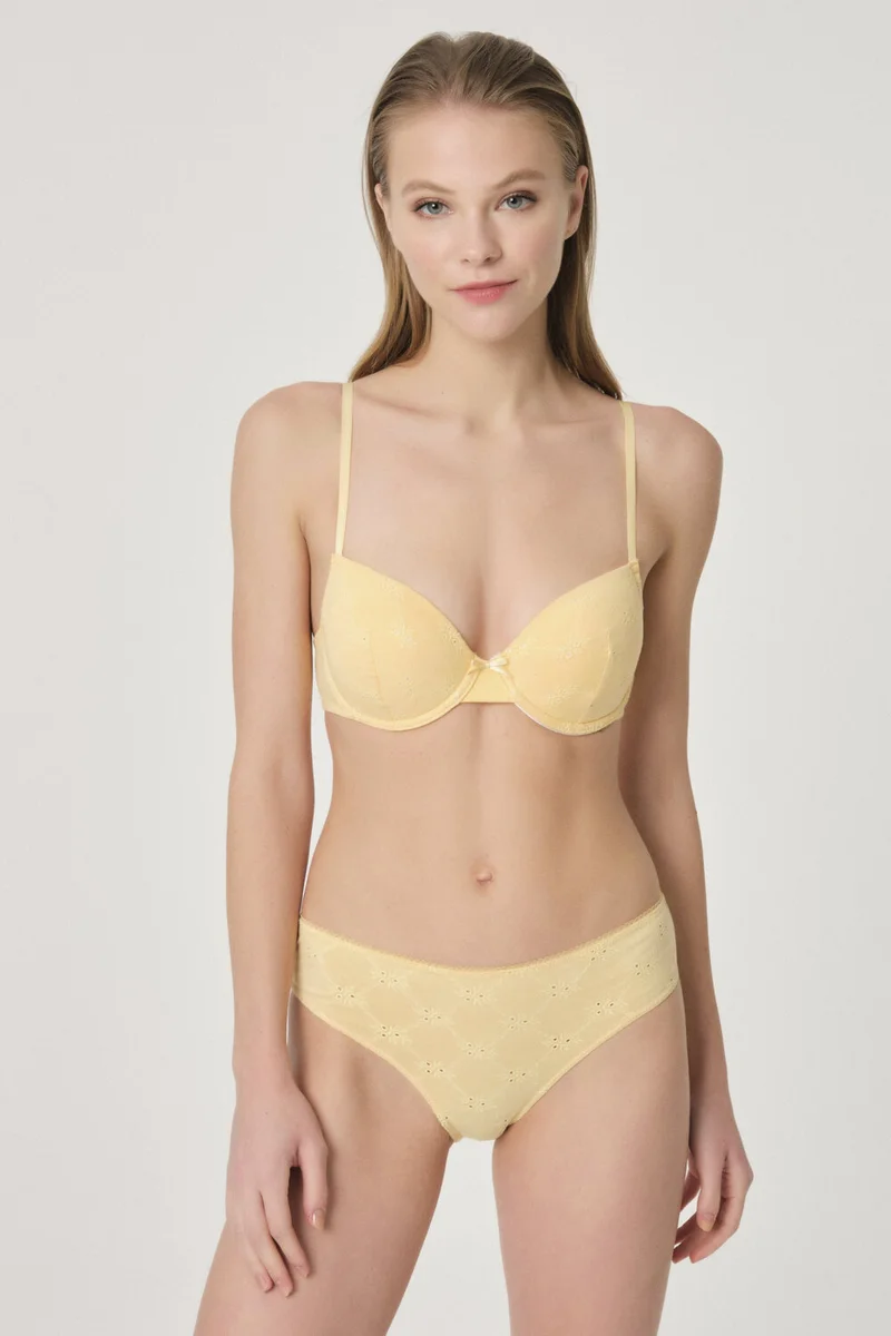dagi Yellow Elpis Almond Empty Cup Single Bra