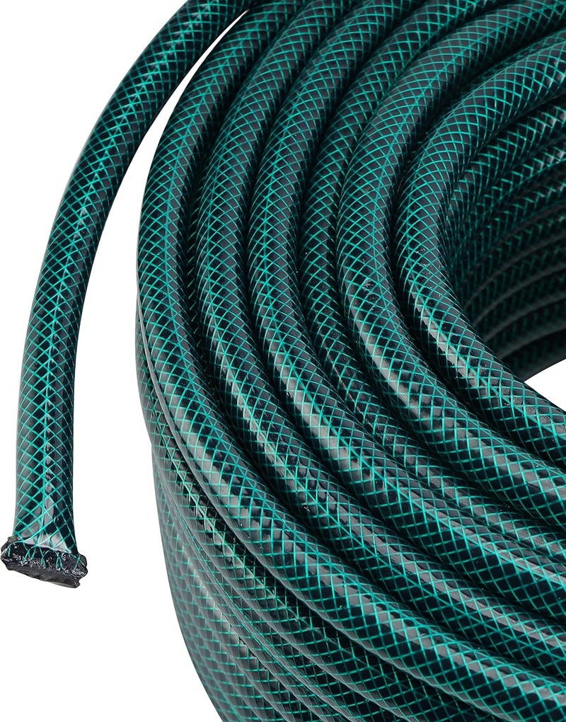 Epsilon garden hose- eh1092| 1/2 x 50 m, 3-layer construction with high flexibility - Green - Image 4