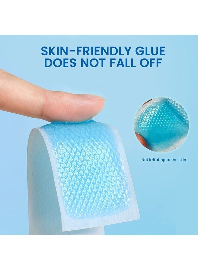 سوميفون 14 حزمة من لصقات التبريد الطبيعية من الجل الناعم لتخفيف الحمى للأطفال والصداع والصداع النصفي والتوتر والتهاب الجيوب الأنفية والوقاية من الصداع مستلزمات الإسعافات الأولية للمنزل والسفر - Image 5