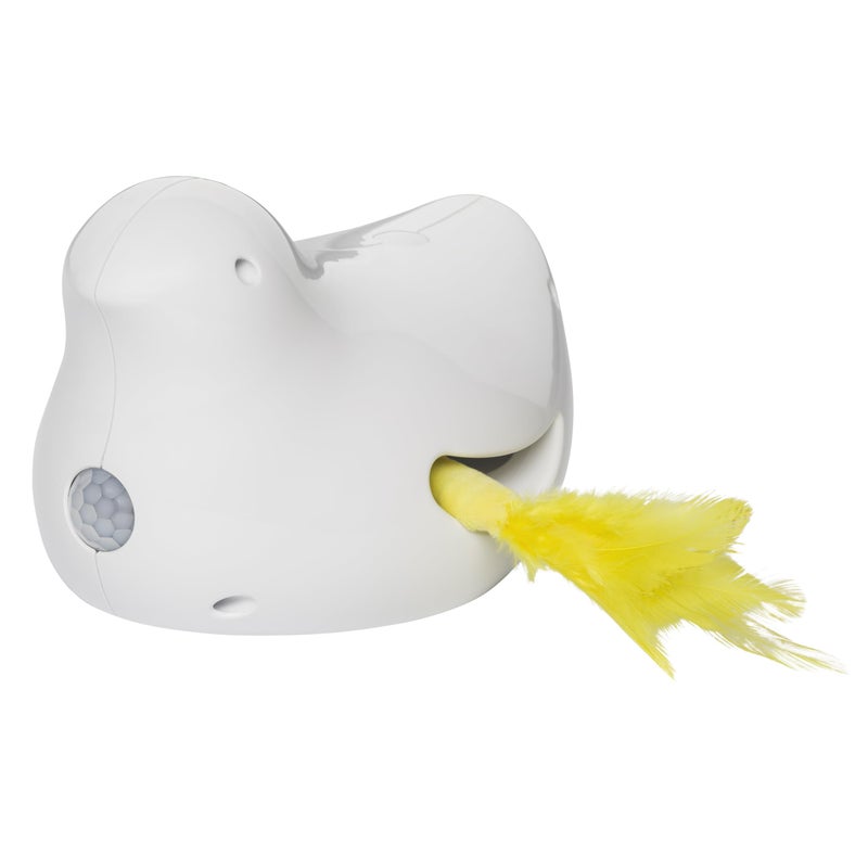 PetSafe Electronic Cat Toys â€“ Automatic Cheese and Peek-A-Bird â€“ Hide and Seek Teaser Toy â€“ Interactive Bird and Mouse Hunt â€“ Play While You are Away - Image 1